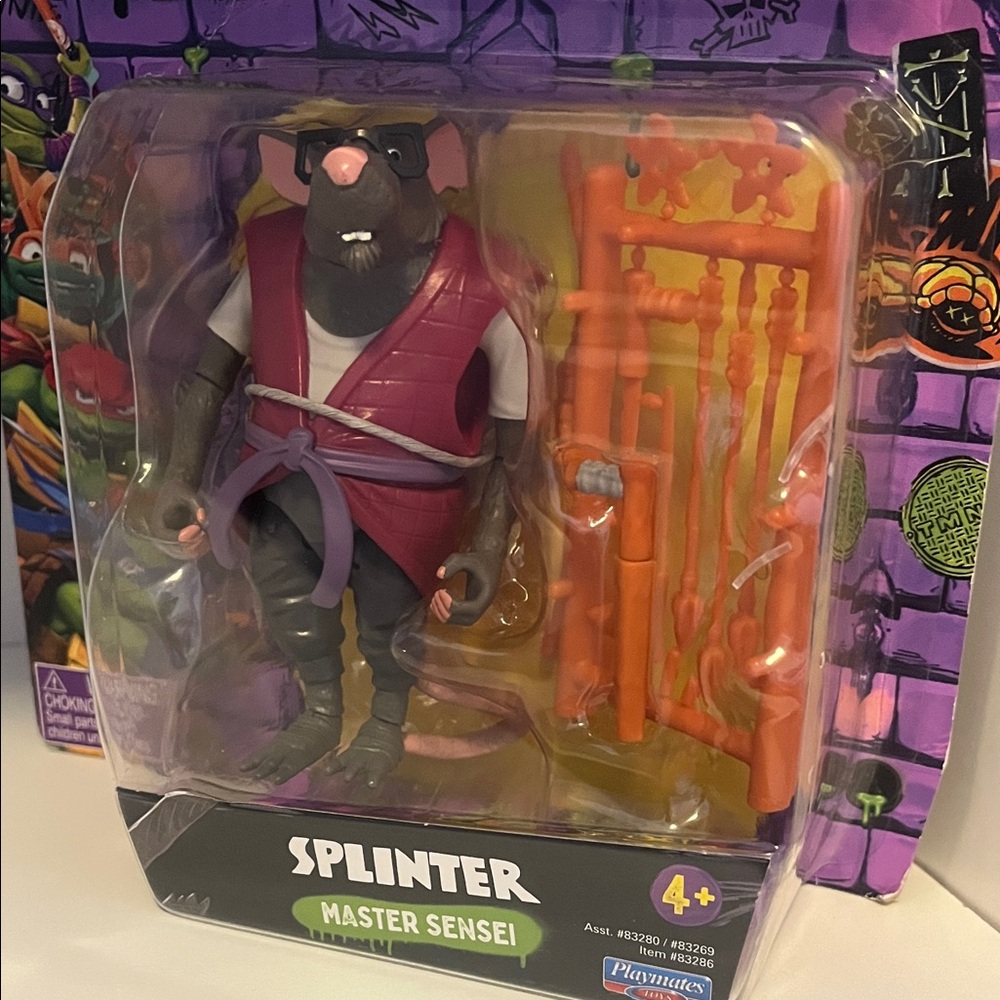 TMNT Splinter New in Box - Picture 3 of 6